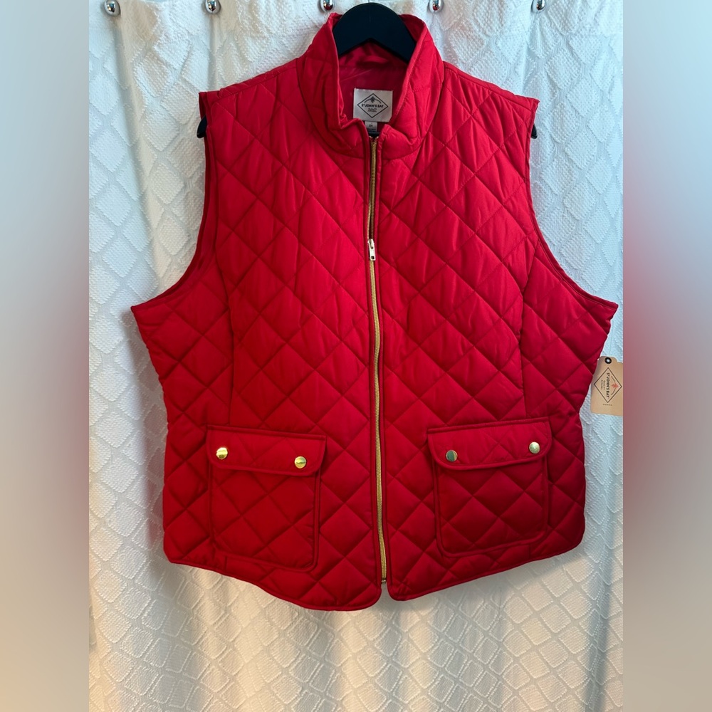 St. John's Bay Vibrant Red Apparel